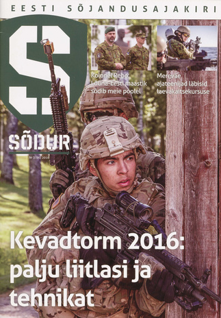 Sõdur : Eesti sõjandusajakiri ; 3(90) 2016-07-27