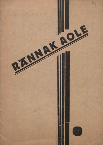 Rännak Aole : NÜG Õpilasringi album ; 1935-06-07