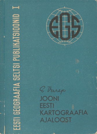 Jooni Eesti kartograafia ajaloost
