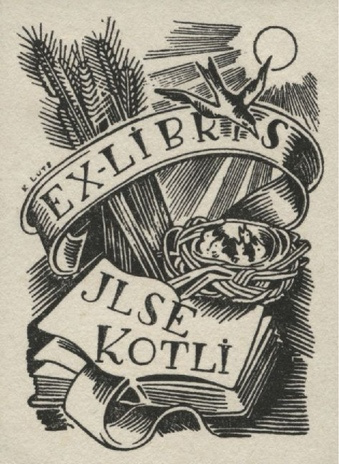 Ex-libris Ilse Kotli 