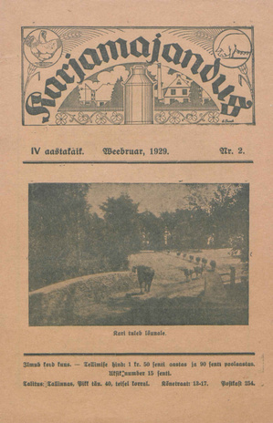 Karjamajandus ; 2 1929-02
