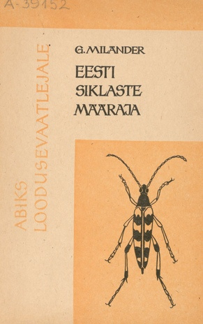 Eesti siklaste (Cerambycidae) määraja