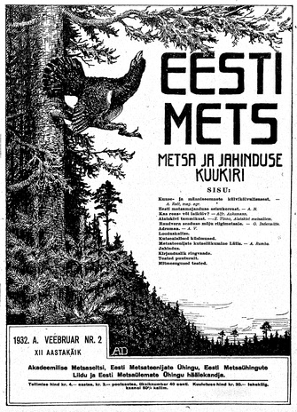 Eesti Mets ; 2 1932