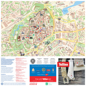 Tallinn : käsitöökaart = handicraft map = käsityökartta 2015
