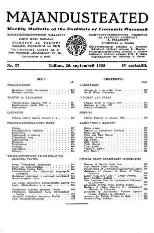 Majandusteated ; 37 1938-09-20