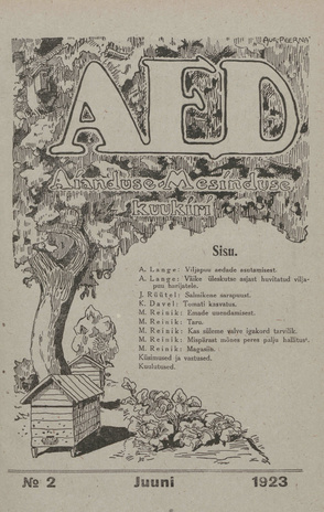 Aed : aianduse ajakiri ; 2 1923-06