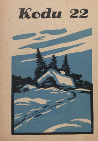 Kodu : perekondlik kirjanduse, teaduse ja kunsti ajakiri ; 22 1928-11