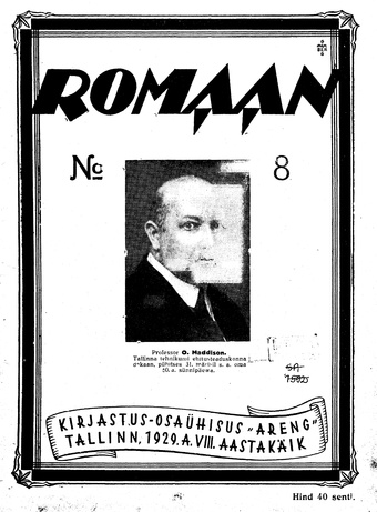Romaan ; 8 (170) 1929-04