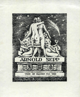 Ex libris Arnold Sepp 
