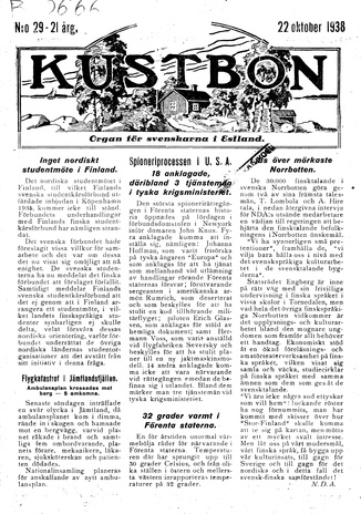 Kustbon ; 29 1938