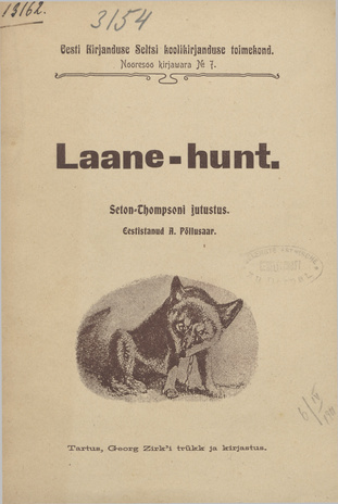 Laane-hunt