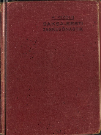 Saksa-eesti taskusõnastik