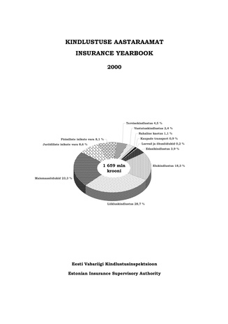 Kindlustuse aastaraamat = Insurance yearbook ; 2000