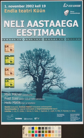 Neli aastaaega Eestimaal : Mikk Mikiver, Fred Jüssi, Heiki Mätlik 