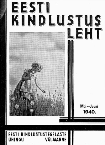 Eesti Kindlustusleht ; 3 1940-05/06