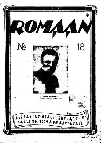 Romaan ; 18 (180) 1929-09