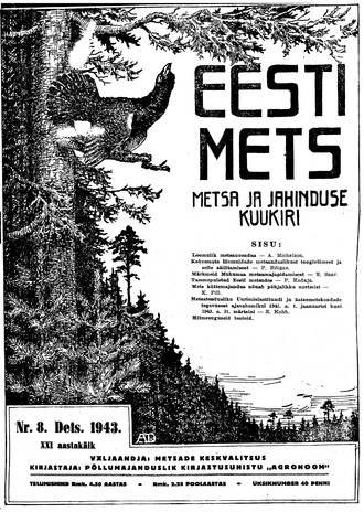 Eesti Mets ; 8 1943