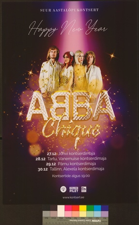 ABBA Chique : suur aastalõpukontsert Happy new year 
