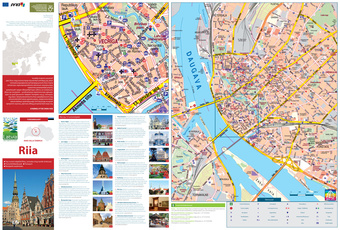 Riia ning selle ümbrus : turismikaart 2011
