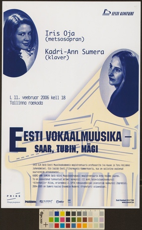 Eesti vokaalmuusika : Iris Oja, Kadri-Ann Sumera 