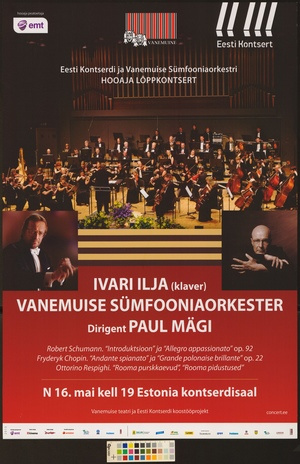 Ivari Ilja, Vanemuise Sümfooniaorkester, Paul Mägi