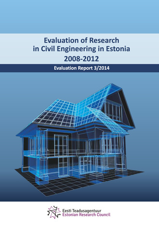 Evaluation of research in civil engineering in Estonia 2008-2012