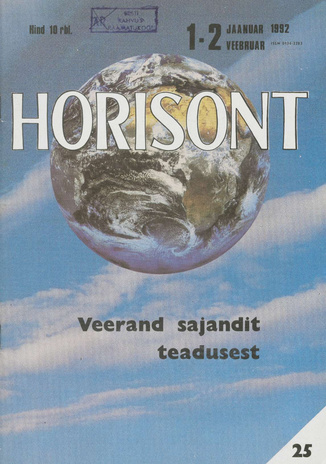 Horisont ; 1-2 1992-01/02