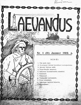 Laevandus ; 1 (21) 1922-01