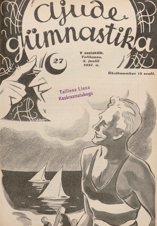 Ajude Gümnastika : ristsõnamõistatuste ajakiri ; 27 1937-07-08