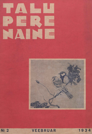 Taluperenaine : kodumajanduse ja kodukultuuri ajakiri ; 2 1934-02