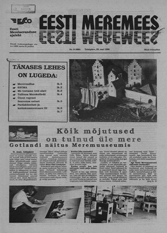 Eesti Meremees ; 9 1990