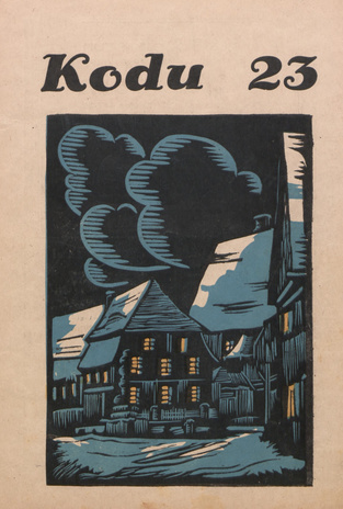 Kodu : perekondlik kirjanduse, teaduse ja kunsti ajakiri ; 23 1936-12-04
