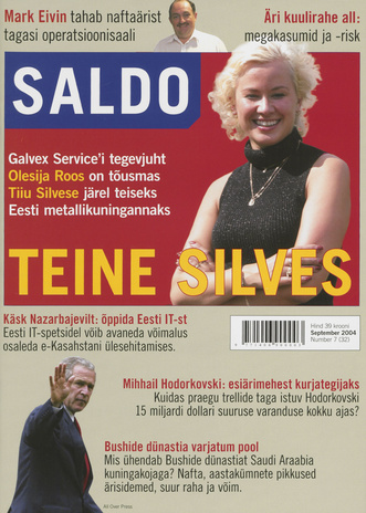 Saldo : äriklassi ajakiri ; 7 (32) 2004-09