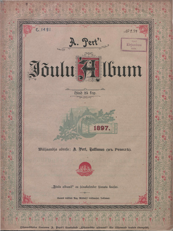 Jõulu Album ; 1897