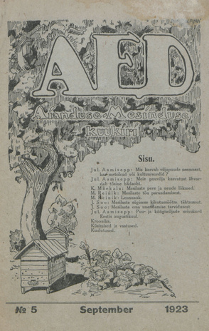 Aed : aianduse ajakiri ; 5 1923-09