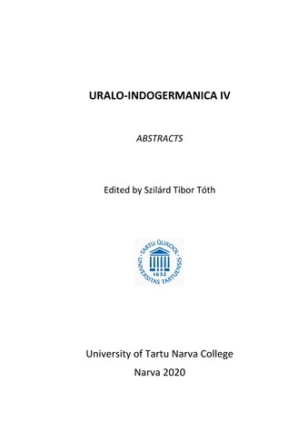 Uralo-indogermanica. IV : abstracts 