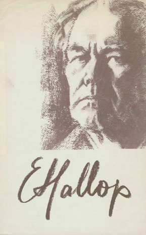 E. Hallopi tööde näitus : Tallinn-Võru 1978. a. : kataloog