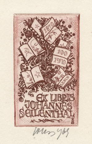 Ex libris Johannes Seilenthal 