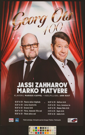 Jassi Zahharov, Marko Matvere : Georg Ots 100 
