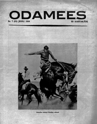 Odamees ; 7 (21) 1924