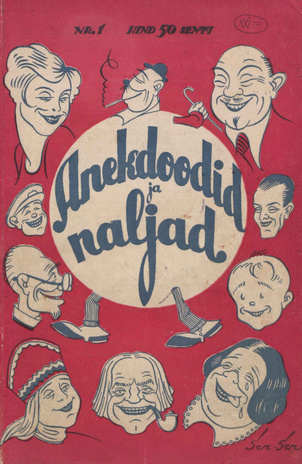 Anekdoodid ja naljad : anekdootide ja naljade ajakiri ; 1 1929-12