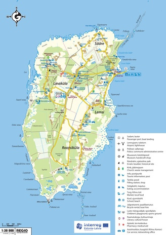 Kihnu - aarete saar : [turismikaart ja brošüür] 