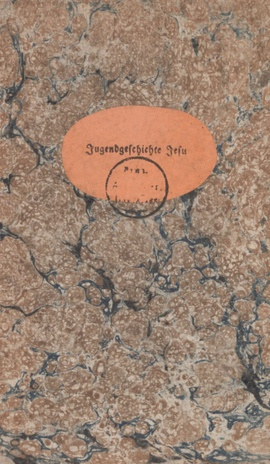 Jugendgeschichte Jesu.   Reval, gedruckt bey Johann Herrmann Gressel. 1820