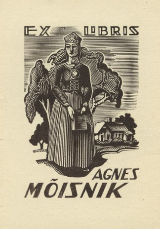 Ex libris Agnes Mõisnik 