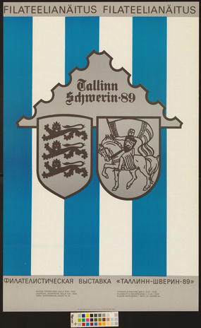 Filateelianäitus Tallinn Schwerin 89 