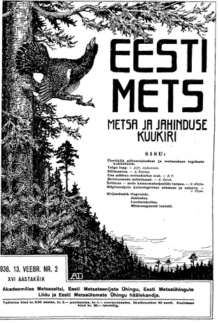 Eesti Mets ; 2 1936