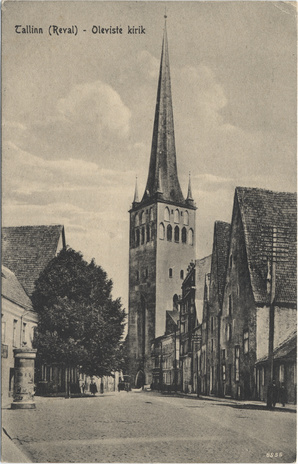Tallinn (Reval) : Oleviste kirik