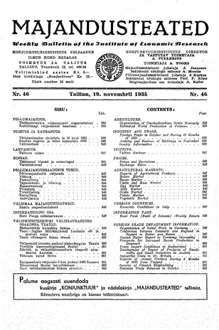 Majandusteated ; 46 1935-11-19