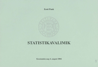 Statistikavalimik ; 2004-08-06
