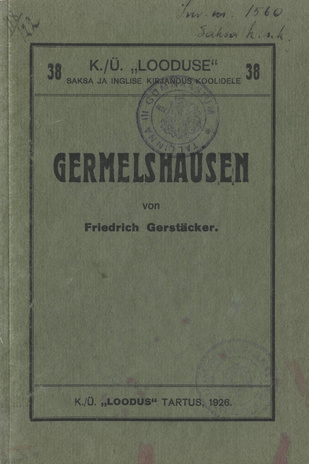 Germelshausen : eine Erzählung 